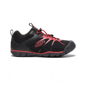 Black Red Big Kids' Keen Chandler 2 CNX Sneakers | MOE2689OH