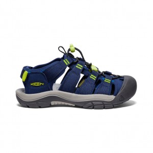 Blue Big Kids' Keen Newport Boundless Sandals | SOC9318BW