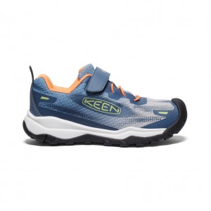 Indigo Blue Kids' Keen Wanduro Speed Hiking Shoes | JIH2551EN