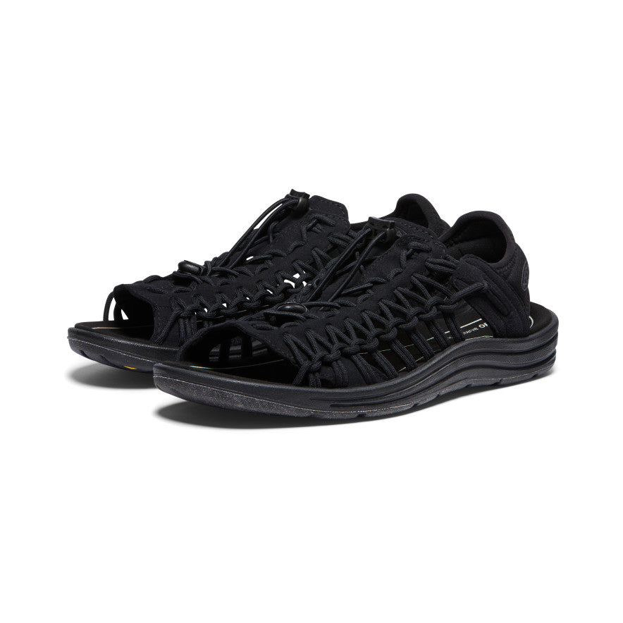 Black Men Keen Uneek II Open Toe Sandals | SQK5651BS