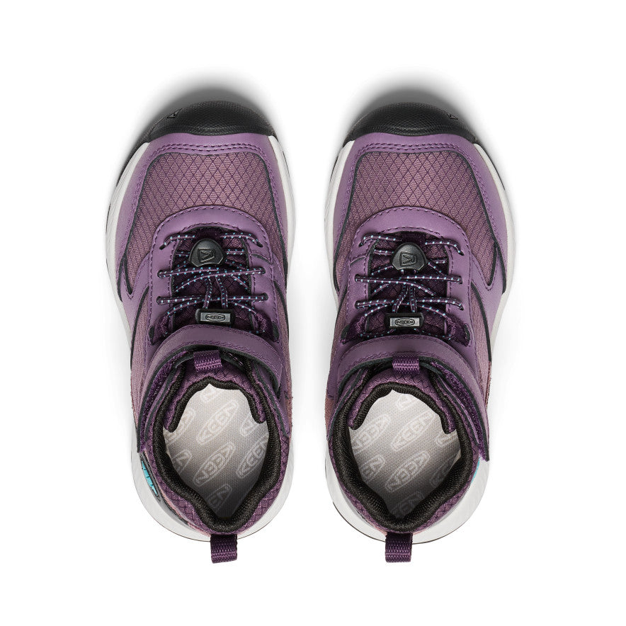 Black Purple Kids' Keen Skua Waterproof Work Boots | GQM6471QW