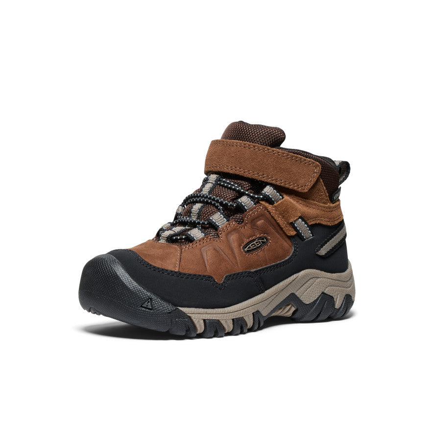 Brown Black Kids' Keen Targhee IV Waterproof Hiking Boots | DMS6941CV