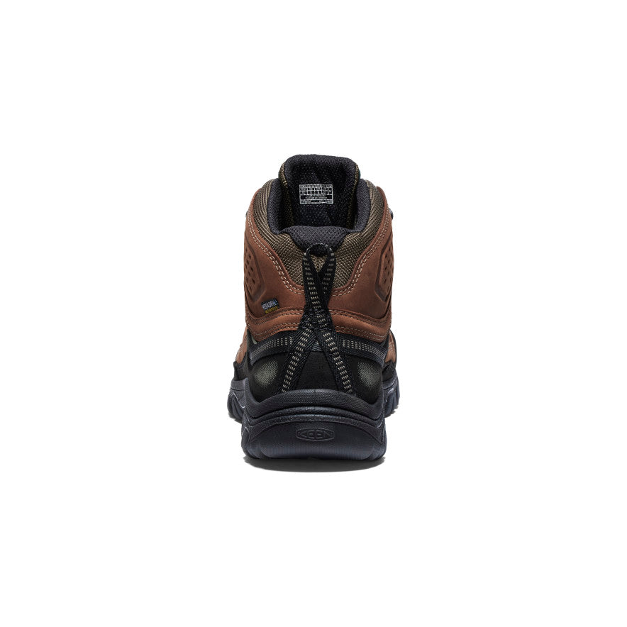 Brown Black Men Keen Targhee IV Waterproof Hiking Boots | HFD1666FA
