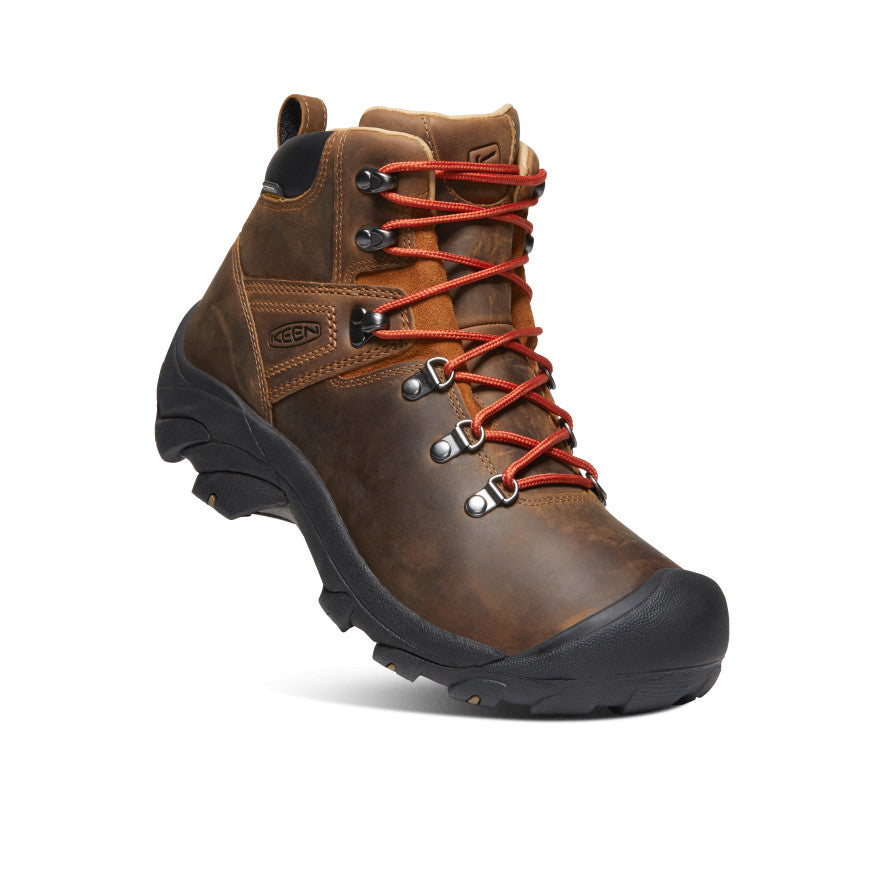 Brown Men Keen Pyrenees Waterproof Hiking Boots | XZG647KJ
