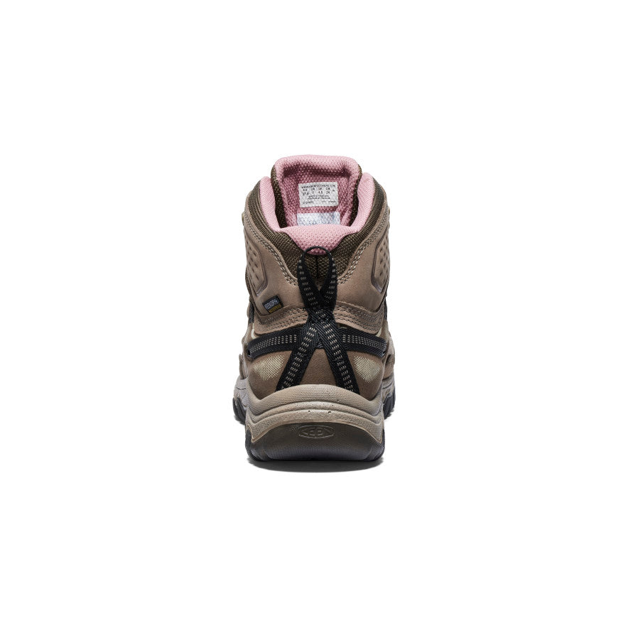 Brown Rose Women Keen Targhee IV Wide Waterproof Hiking Boots | WVI1495IJ