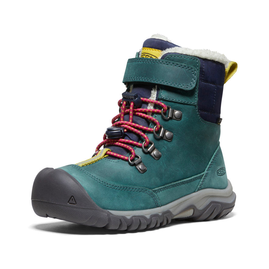 Deep Blue Kids' Keen Kanibou Waterproof Winter Snow Boots | YVD8960XM