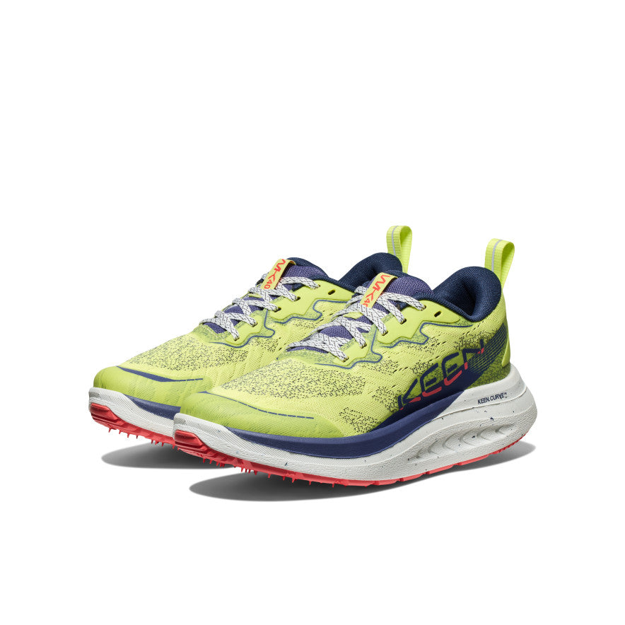 Green Blue Women Keen WK400 II Walking Shoes | VVT4114XZ