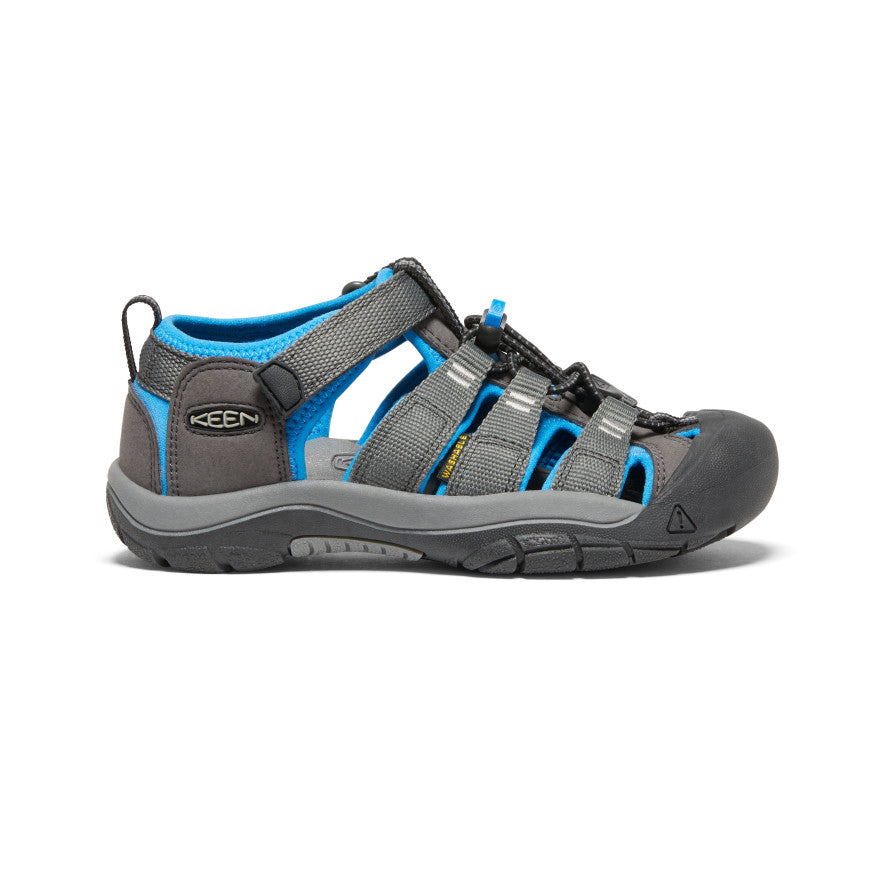 Grey Blue Big Kids\' Keen Newport H2 Sandals | UEI428MA