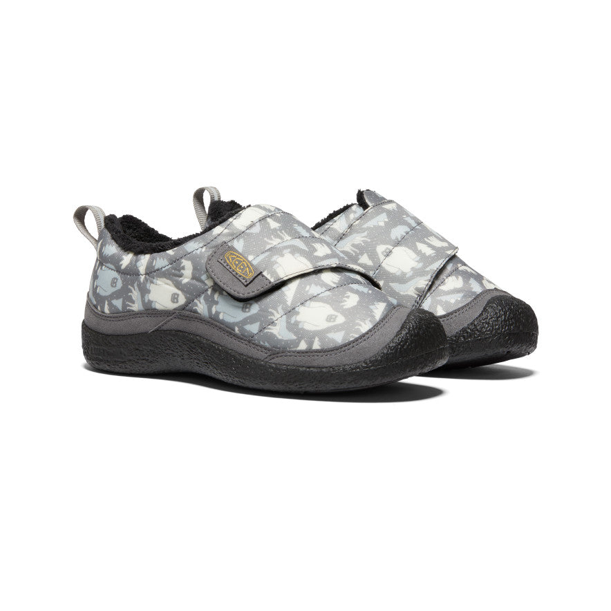 Grey White Big Kids' Keen Howser Wrap Sneakers | PTI952CP