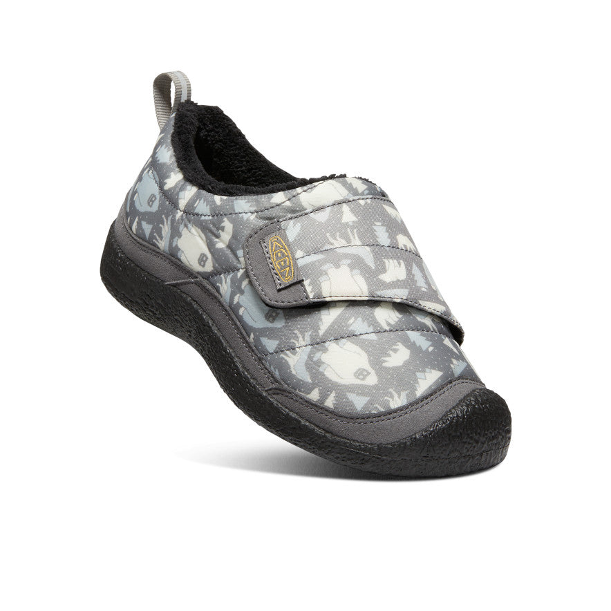Grey White Big Kids' Keen Howser Wrap Sneakers | PTI952CP