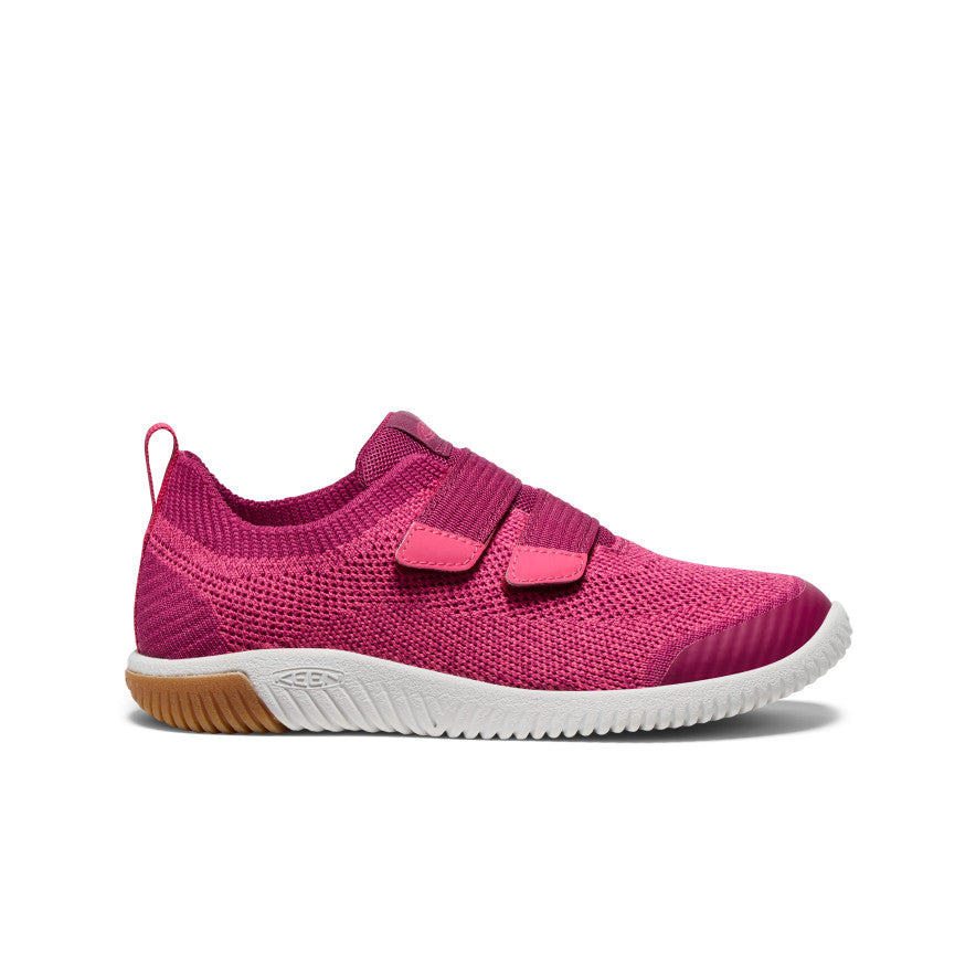 Rose Pink Big Kids\' Keen KNX Knit Double Strap Sneakers | KJB2634VF